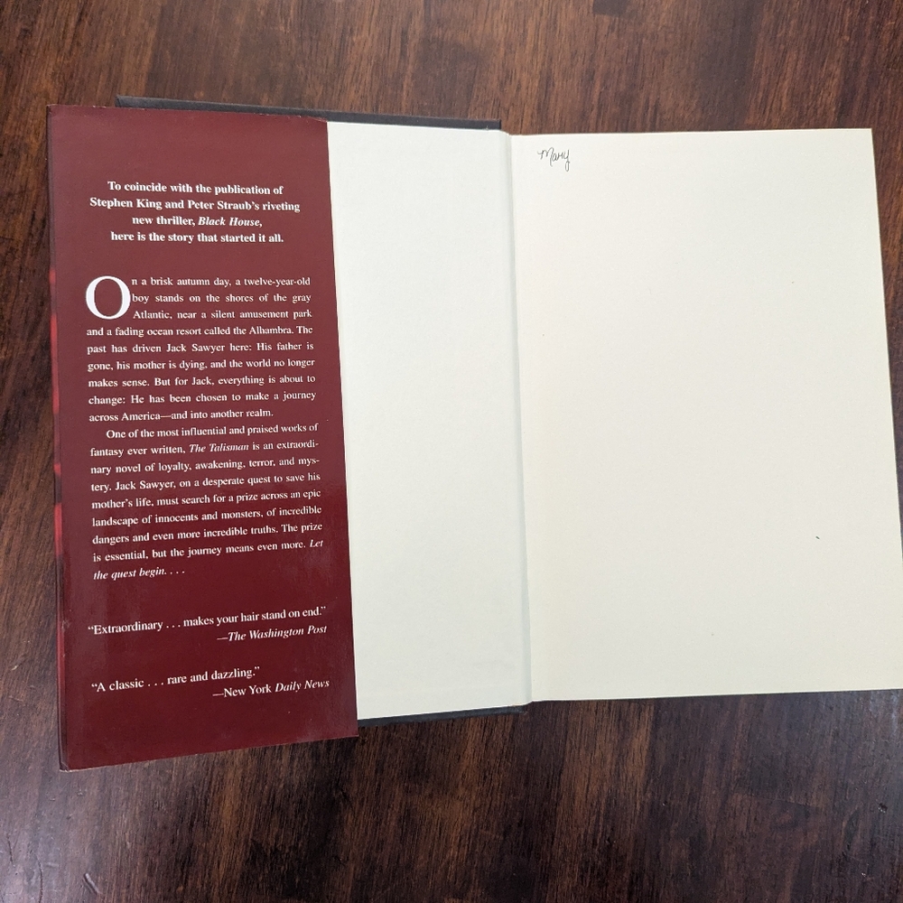 The Talisman by Stephen King and Peter Straub Hardback Book - Picture 3 of 5